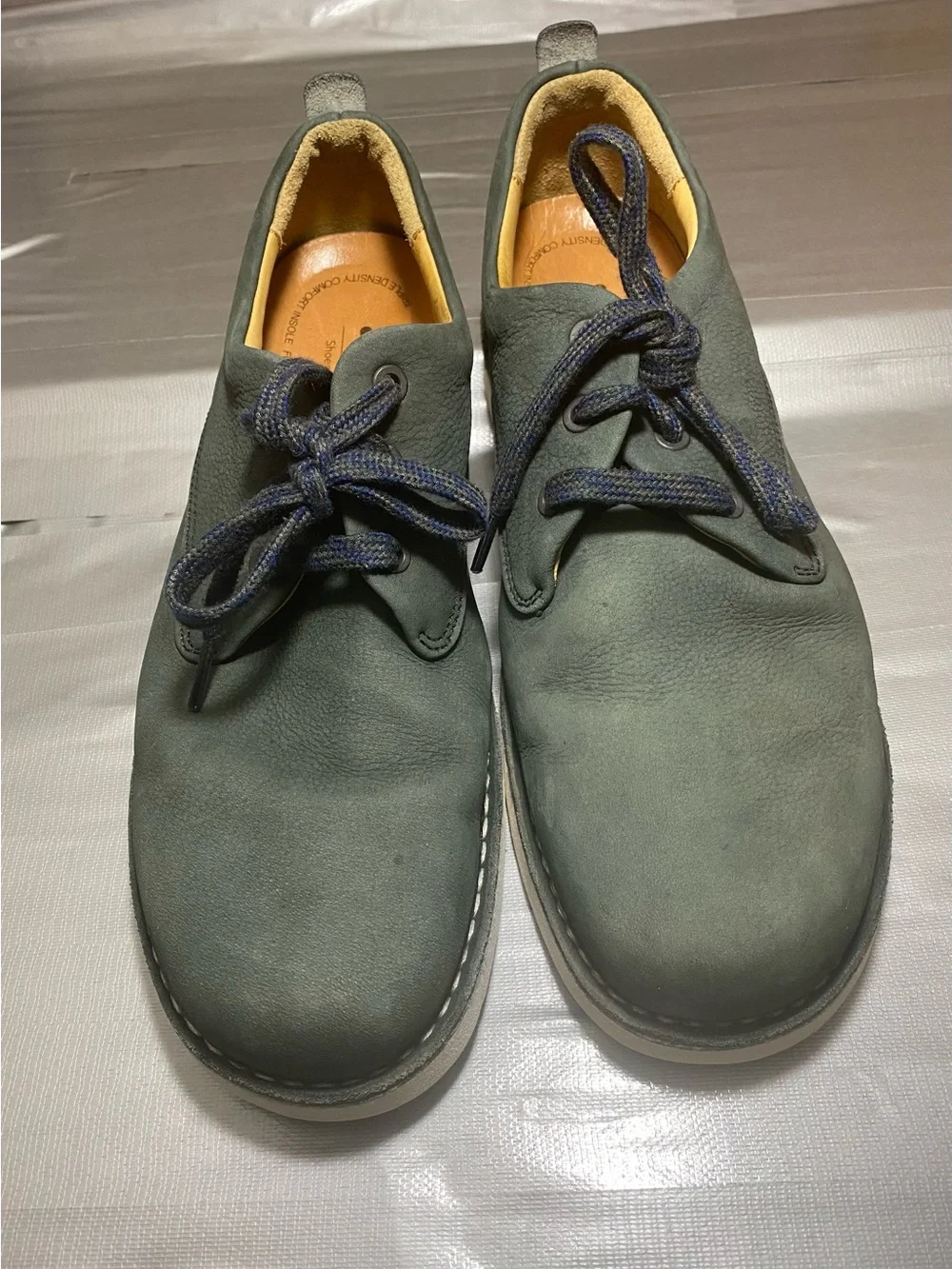 Men's Chukka Boots in Olive Green Nubuck